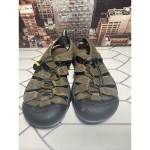 KEEN Newport Waterproof Bison Browny Hiking Sandals Men's Sz 10